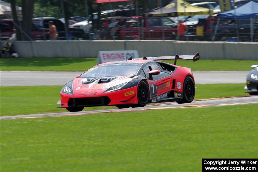 Austin Versteeg's Lamborghini Huracán LP 620-2 Super Trofeo