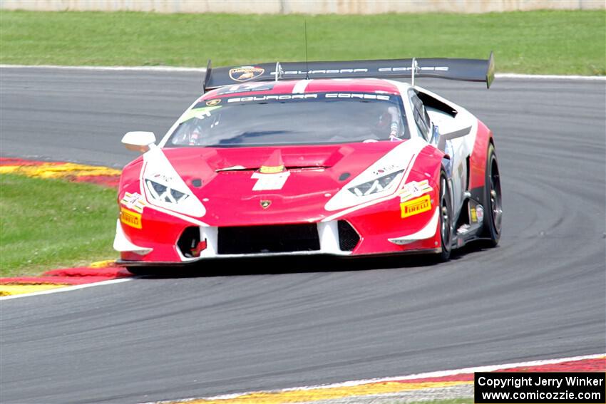 Brian Thienes' Lamborghini Huracán LP 620-2 Super Trofeo