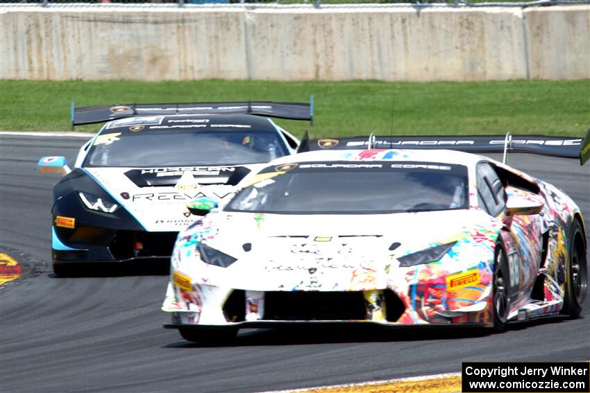 Edoardo Piscopo / Taylor Proto and Bryce Miller's Lamborghini Huracán LP 620-2 Super Trofeos
