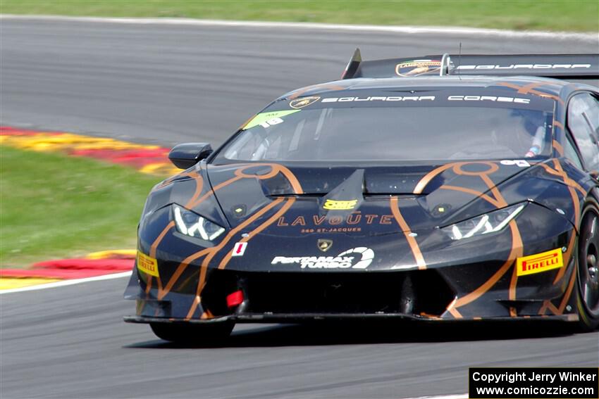 Emmanuel Anassis / Patrice Brisebois Lamborghini Huracán LP 620-2 Super Trofeo