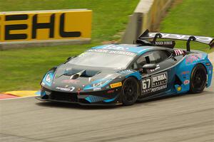 Shea Holbrook / Martin Barkey Lamborghini Huracán LP 620-2 Super Trofeo EVO