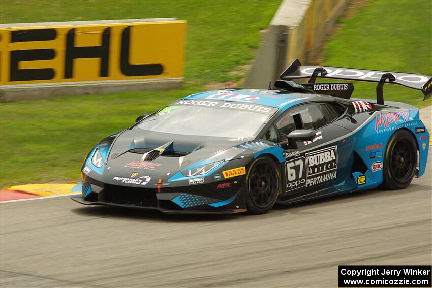 Shea Holbrook / Martin Barkey Lamborghini Huracán LP 620-2 Super Trofeo EVO