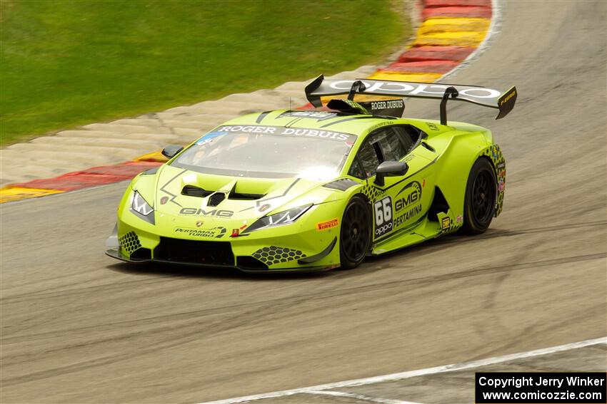 Brett Meredith's Lamborghini Huracán LP 620-2 Super Trofeo EVO