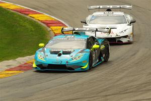 Justin Price's and Mark Proto / Parris Mullins Lamborghini Huracán LP 620-2 Super Trofeo EVOs