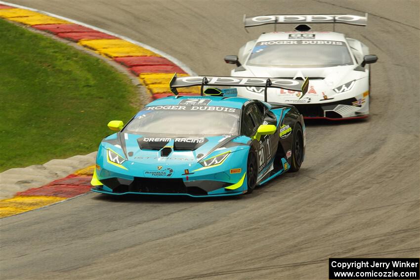 Justin Price's and Mark Proto / Parris Mullins Lamborghini Huracán LP 620-2 Super Trofeo EVOs