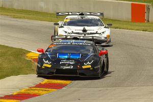 Andrea Amici / Sandy Mitchell and Richy Antinucci / Corey Lewis Lamborghini Huracán LP 620-2 Super Trofeo EVOs