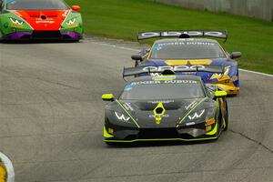 Matt Dicken's and John Hennessy's Lamborghini Huracán LP 620-2 Super Trofeo EVOs