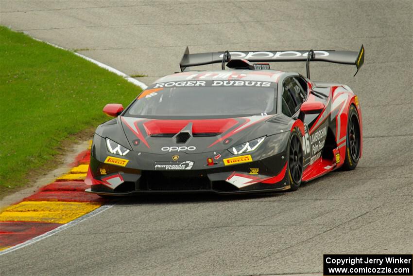 Brandon Gdovic's Lamborghini Huracán LP 620-2 Super Trofeo EVO