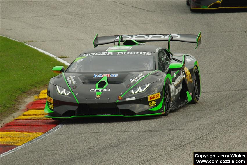 Victor Gomez IV's Lamborghini Huracán LP 620-2 Super Trofeo EVO