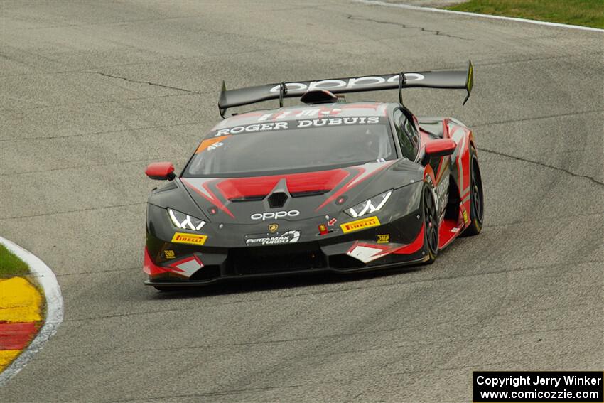 Brandon Gdovic's Lamborghini Huracán LP 620-2 Super Trofeo EVO
