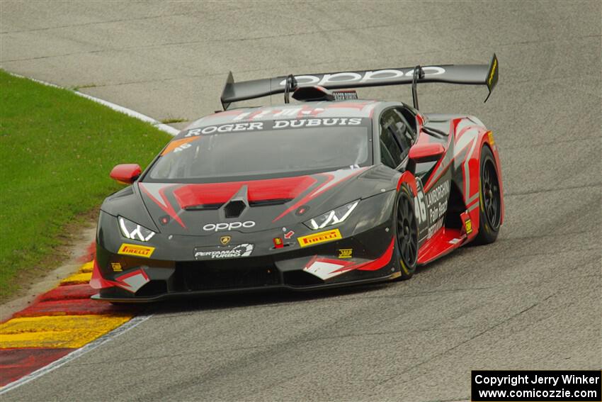 Brandon Gdovic's Lamborghini Huracán LP 620-2 Super Trofeo EVO