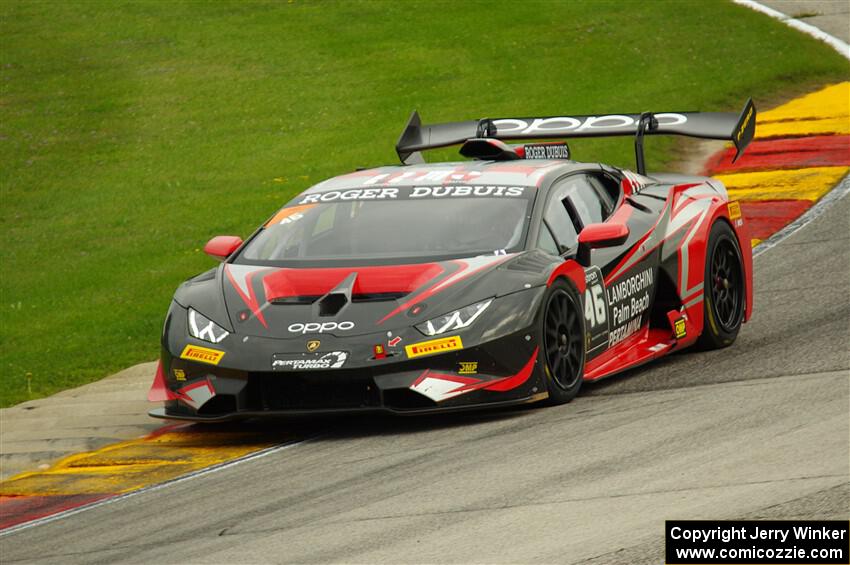 Brandon Gdovic's Lamborghini Huracán LP 620-2 Super Trofeo EVO
