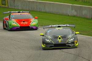 Matt Dicken's and Sydney McKee's Lamborghini Huracán LP 620-2 Super Trofeo EVOs