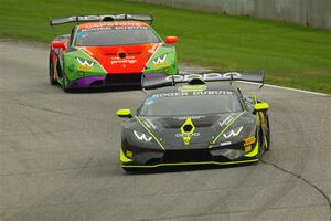 Matt Dicken's and Sydney McKee's Lamborghini Huracán LP 620-2 Super Trofeo EVOs