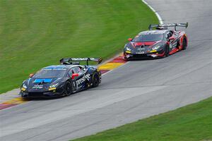 Stevan McAleer / Stuart Middleton and Brandon Gdovic's Lamborghini Huracán LP 620-2 Super Trofeo EVOs