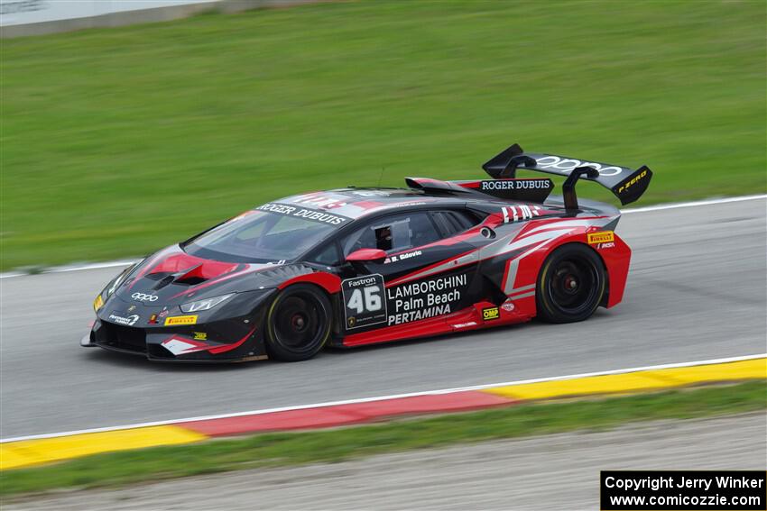 Brandon Gdovic's Lamborghini Huracán LP 620-2 Super Trofeo EVO