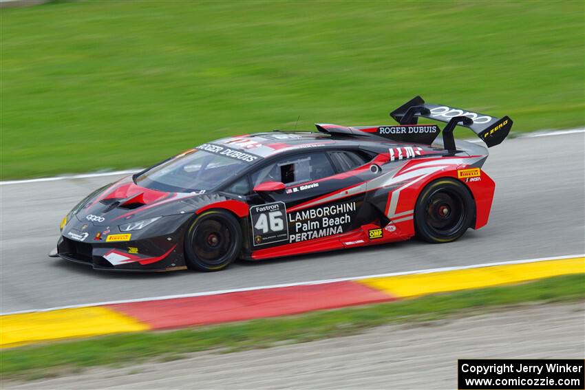 Brandon Gdovic's Lamborghini Huracán LP 620-2 Super Trofeo EVO