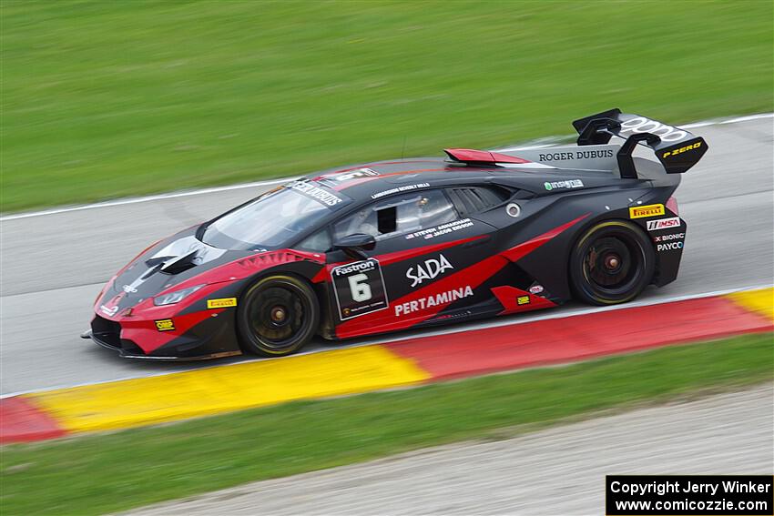 Steven Aghakhani / Jacob Eidson Lamborghini Huracán LP 620-2 Super Trofeo EVO