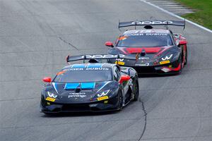 Stevan McAleer / Stuart Middleton and Brandon Gdovic's Lamborghini Huracán LP 620-2 Super Trofeo EVOs