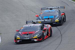 Brandon Gdovic's and Stevan McAleer / Stuart Middleton Lamborghini Huracán LP 620-2 Super Trofeo EVOs