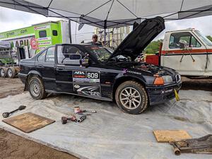Keenan Phillips / Emmons Hathaway BMW 328i before the event.