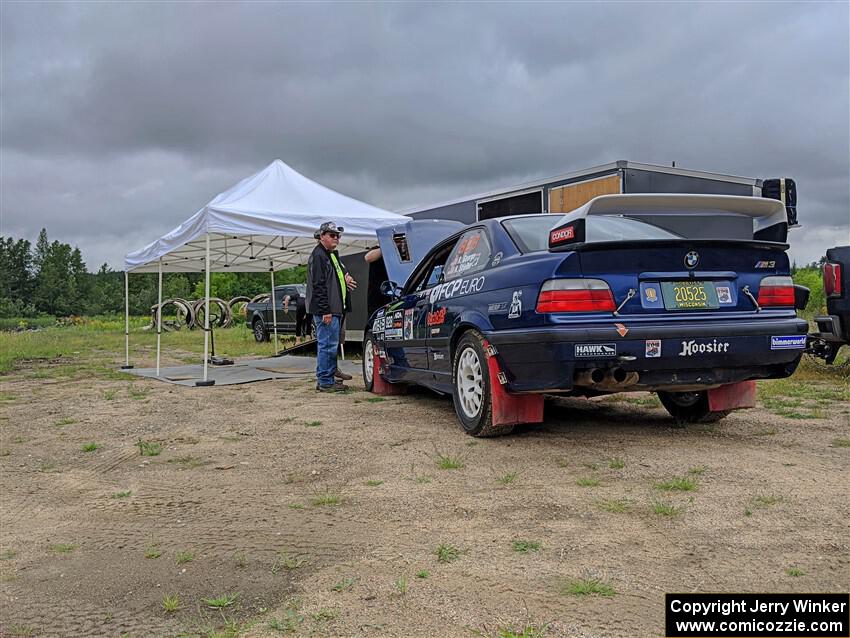 Ryan George / Heather Stieber-George BMW M3 before the event.