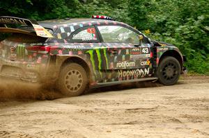 Ken Block / Alex Gelsomino Hyundai i20 WRC on SS1, Crossroads I.