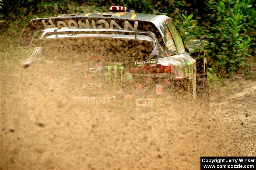 Ken Block / Alex Gelsomino Hyundai i20 WRC on SS1, Crossroads I.