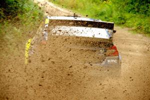 Travis Pastrana / Rhianon Gelsomino Subaru WRX STi on SS1, Crossroads I.