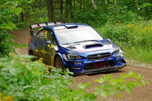 Brandon Semenuk / Keaton Williams Subaru WRX STi on SS1, Crossroads I.