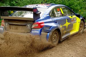 Brandon Semenuk / Keaton Williams Subaru WRX STi on SS1, Crossroads I.