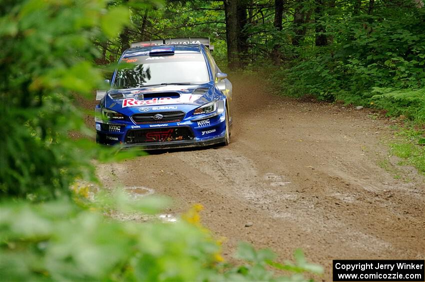 Brandon Semenuk / Keaton Williams Subaru WRX STi on SS1, Crossroads I.