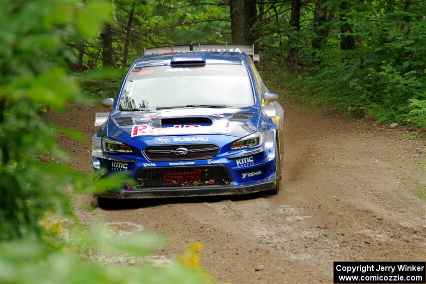 Brandon Semenuk / Keaton Williams Subaru WRX STi on SS1, Crossroads I.