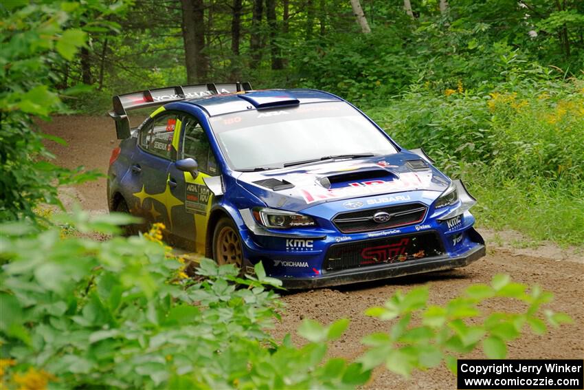 Brandon Semenuk / Keaton Williams Subaru WRX STi on SS1, Crossroads I.