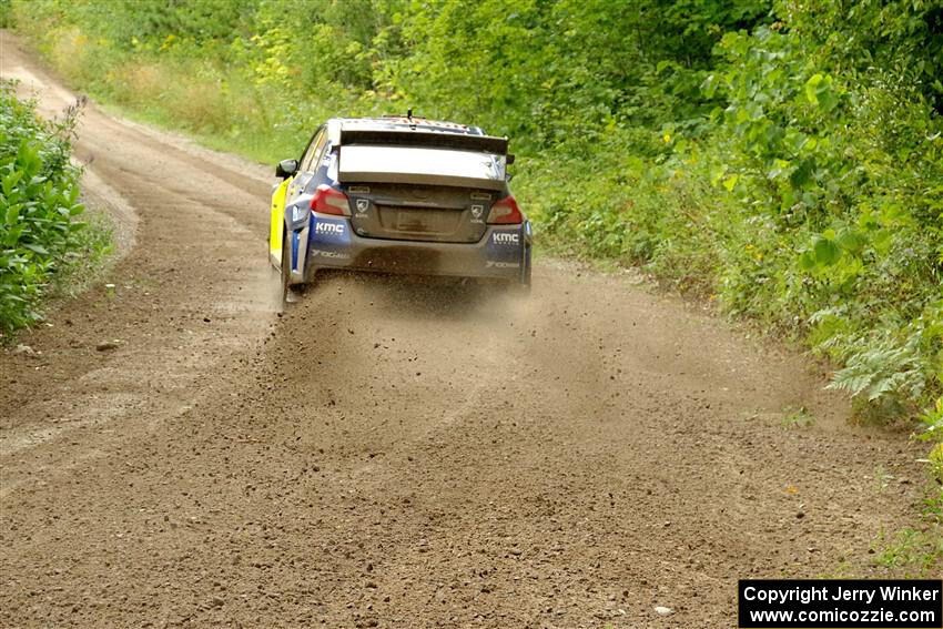 Brandon Semenuk / Keaton Williams Subaru WRX STi on SS1, Crossroads I.