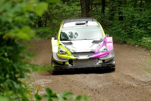 Patrick Gruszka / Florian Barral Mitsubishi Mirage RS on SS1, Crossroads I.