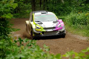 Patrick Gruszka / Florian Barral Mitsubishi Mirage RS on SS1, Crossroads I.