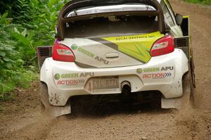 Patrick Gruszka / Florian Barral Mitsubishi Mirage RS on SS1, Crossroads I.