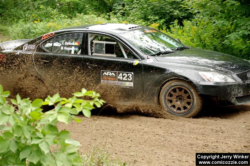 Michael Hooper / Claudia Barbera-Pullen Lexus IS350 on SS1, Crossroads I.