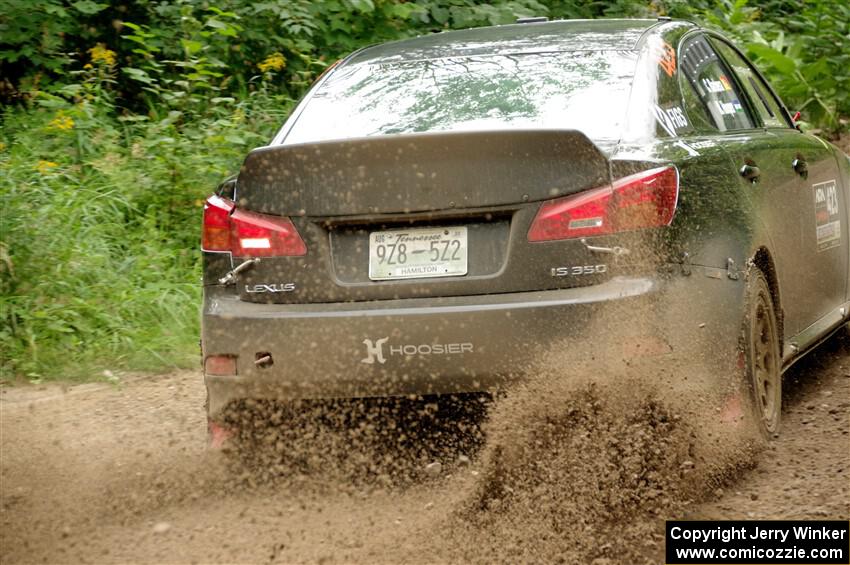 Michael Hooper / Claudia Barbera-Pullen Lexus IS350 on SS1, Crossroads I.