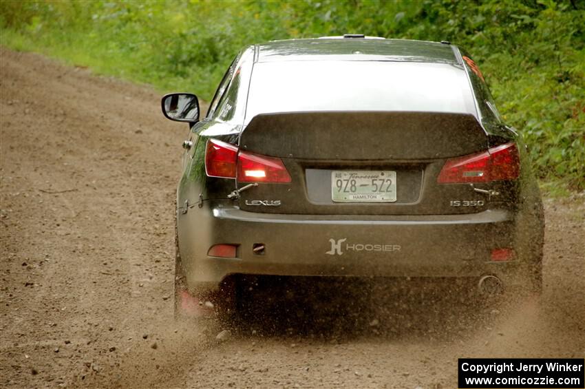 Michael Hooper / Claudia Barbera-Pullen Lexus IS350 on SS1, Crossroads I.