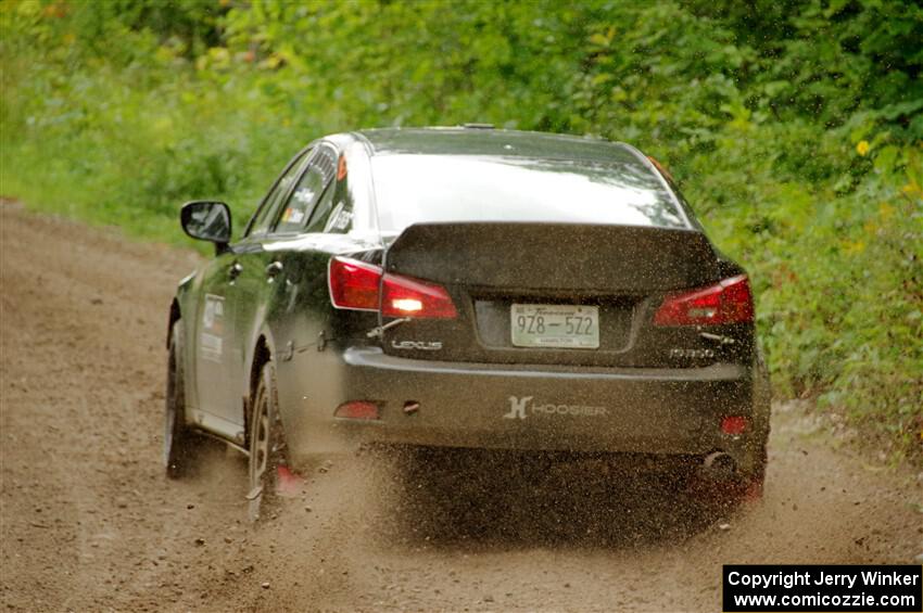Michael Hooper / Claudia Barbera-Pullen Lexus IS350 on SS1, Crossroads I.