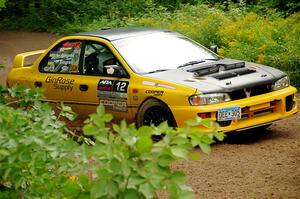 Steve Gingras / Katie Gingras Subaru Impreza on SS1, Crossroads I.