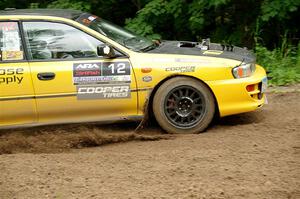 Steve Gingras / Katie Gingras Subaru Impreza on SS1, Crossroads I.