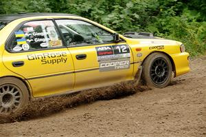 Steve Gingras / Katie Gingras Subaru Impreza on SS1, Crossroads I.