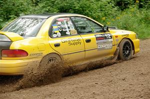 Steve Gingras / Katie Gingras Subaru Impreza on SS1, Crossroads I.