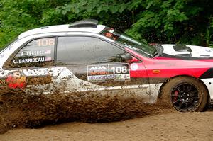 Chris Barribeau / Alex Ferencz Subaru Impreza RS on SS1, Crossroads I.