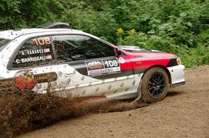 Chris Barribeau / Alex Ferencz Subaru Impreza RS on SS1, Crossroads I.