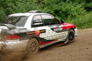 Chris Barribeau / Alex Ferencz Subaru Impreza RS on SS1, Crossroads I.
