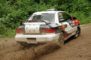 Chris Barribeau / Alex Ferencz Subaru Impreza RS on SS1, Crossroads I.